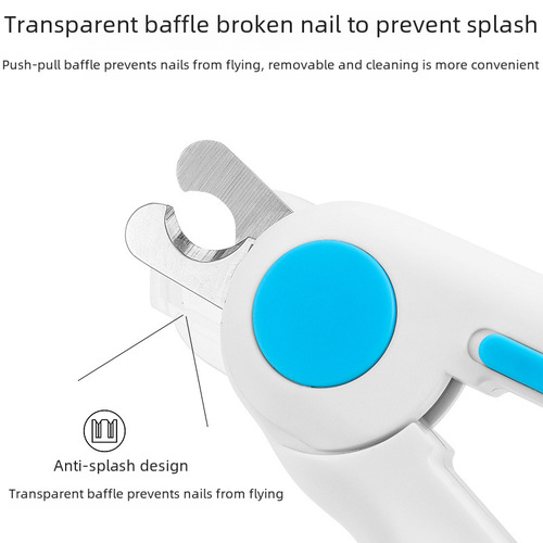 Direct Supply Cross-border New Pet Supplies Dog Nail Clippers Cleaning Beauty Cat Nail Trimmer Pet Nail Scissors