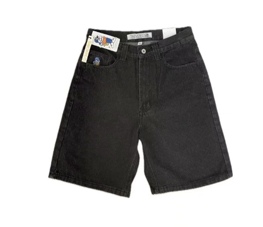 Comercio electrónico transfronterizo nuevo Polar Big Boy jeans blancos Hip Hop patrón de dibujos animados bordado jeans sueltos Y2K