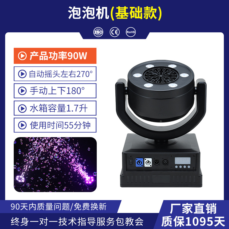 Máquina de burbujas (modelo básico)