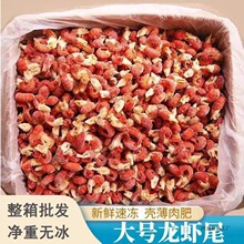净重无冰10斤大号龙虾尾冷冻鲜活小龙虾尾整箱生虾球商用批发