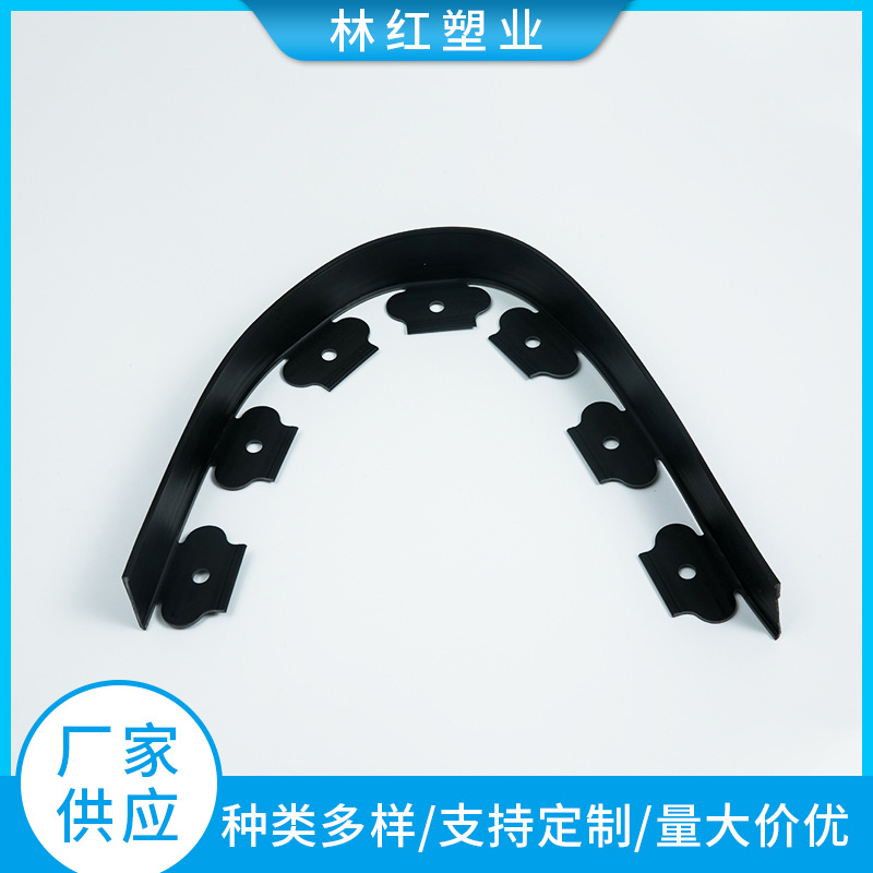 Fábrica de jardinería uñas de tierra de plástico cinturón de aislamiento de pila de tierra perno de anclaje fijo Borde de pila de césped espiral de piedra espaciador de uñas al por mayor