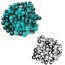 汽车通用实心门板卡扣带海绵垫适用于车身内饰板装饰板塑料卡扣