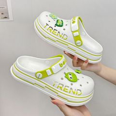 2023 new summer sandals for men and women, same-style clogged shoes, casual shoes for men and women, toe-toe beach shoes