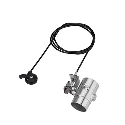 Motorcycle exhaust pipe: and Noise Reduction, 51mm Diameter