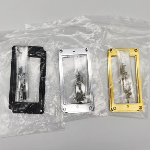 2 LP electric guitar pickups metal flat frame for Les Paul LP