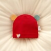 Colorful mickey red hat (double layer)