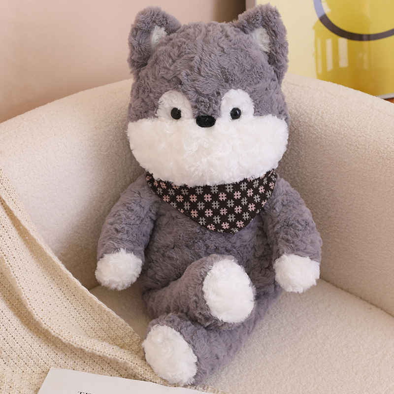 Almohada de Felpa para Siesta Infantil Piel de Conejo para Niños y Siestas