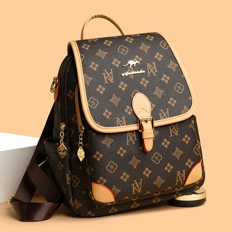 Backpack, capacious shoulder bag for traveling