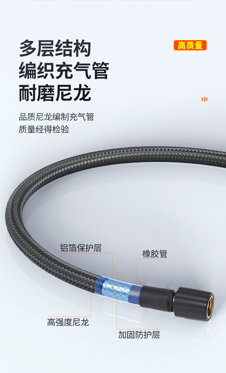 Hot-Selling Car Air Pump, Wireless Portable Car Electric Air Pump, Car Tire Inflator