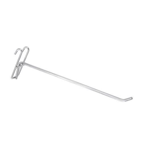 Multi-specification grid hooks supermarket snack socks single line double line mesh shelf hook metal bold foreign trade