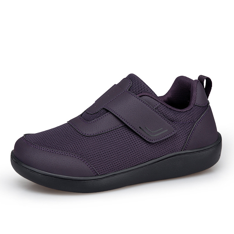 928 men's and women's elderly walking shoes, wide-toed shoes for middle-aged and elderly, spring low-top Velcro running sneakers