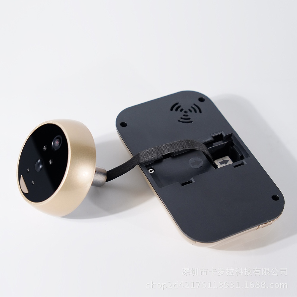 工厂直营家庭移动侦测可视猫眼门铃防盗门电子猫眼跨境智能猫眼