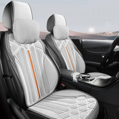 24 New Four Seasons General Motors Cushion Autumn and Winter Suede Saddle Cushion Seat Cushion Car Cushion Winter Plush Interior