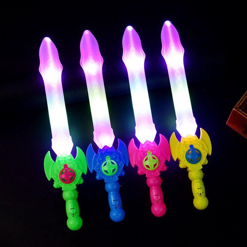 음악이 있는 갑옷 검