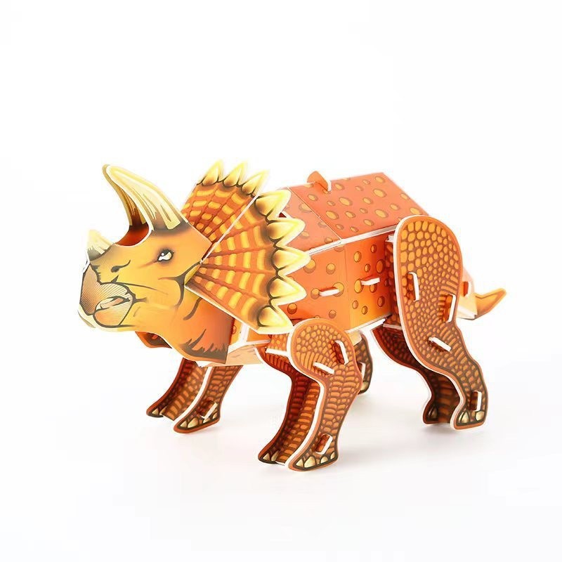 3D rompecabezas tridimensional para niños juguetes para padres e hijos construcción casa rompecabezas hecho a mano modelo de papel regalo ensamblaje interactivo