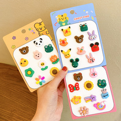 10 Pack Soft Gel Children's Hair Bands for Girls, Hair Ties, Disposable Rubber Bands, Princess Hair Accessories for Wholesale