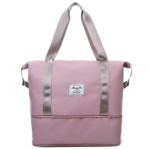 Manufacturer wholesale cross-border large capacity fitness bag Oxford waterproof duffel bag handbag dry and wet separation sports shoulder