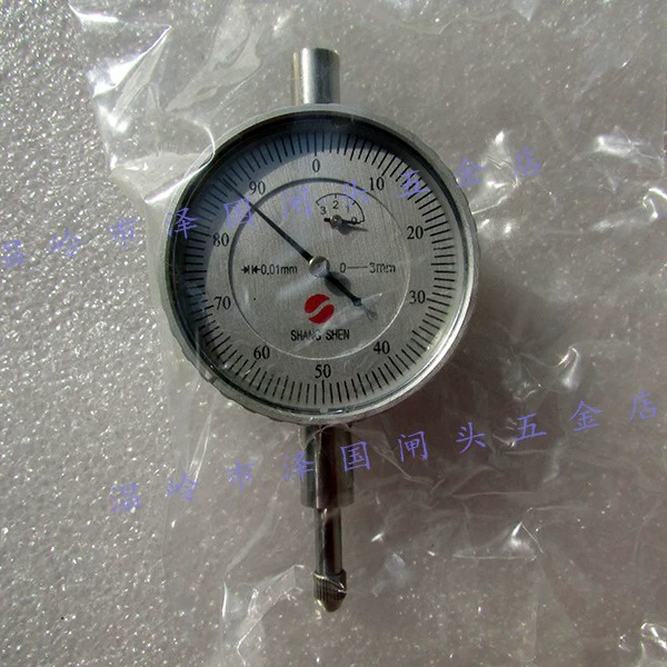 Шанхай Shangshen Индикатор набора 0-3/5/10/20/30/50 мм Индикатор Процент