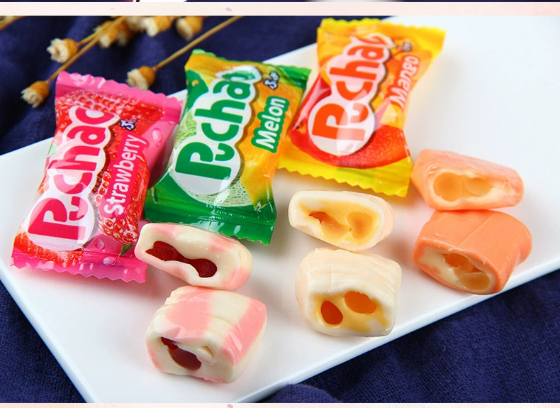Импортированная из Японии UHA Youhapp Super Fruit Фрукты Разнообразные Canton Candid Candy Candy Candy 90 г