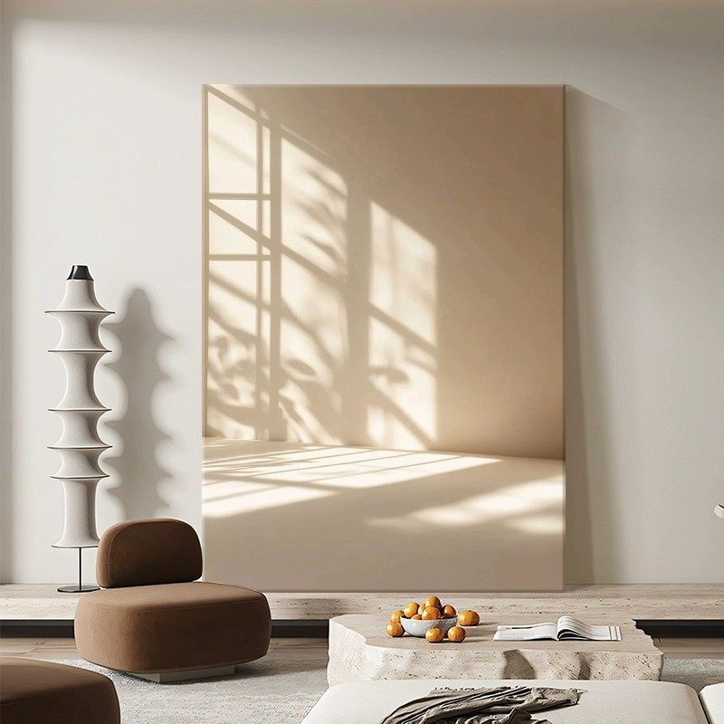 Light and Shadow Art Living Room Entrance Decorative Painting Modern Minimalist Sofa Background Wall Hanging Painting Niche Bedroom Wall Art Mural Light and Shadow Art Living Room Entrance Decorative Painting Modern Minimalist Sofa Background Wall Hanging Painting Niche Bedroom Wall Art Mural