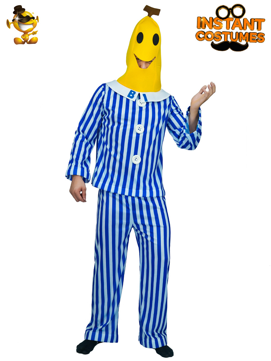Carnaval de Halloween adulto hombres enfermos de plátano ropa de disfraces cos juego de rol ropa de rendimiento de distribución por lotes