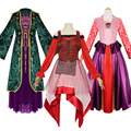 万圣节cos服 女巫也疯狂弗雷德服装中世纪连衣舞台表演服cosplay