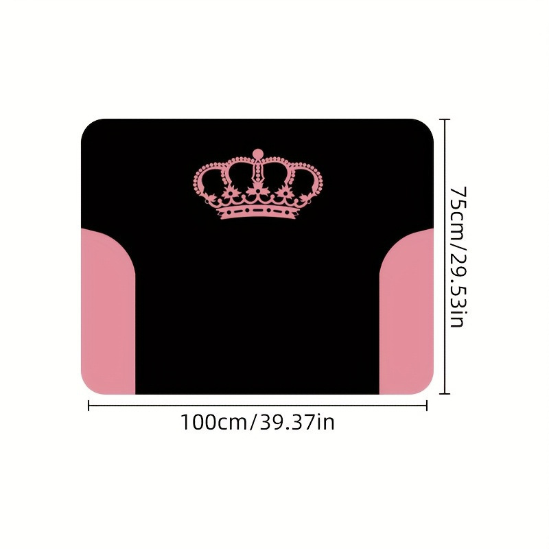 Cross-Border Amazon American-Style Car Trunk Mat, Stain-Resistant and Wear-Resistant, Water-Absorbent and Easy to Care For, Crystal Velvet Dust-Proof Mat