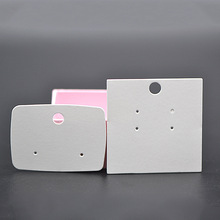 韩版纸卡小饰品卡片耳钉项链耳环印刷吊牌包装卡纸现货