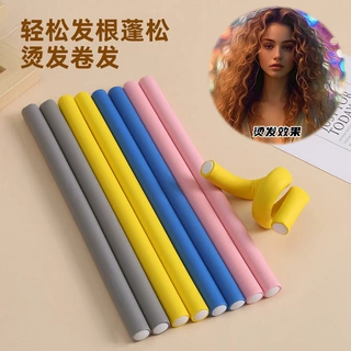 懒人橡胶卷发棒鱿鱼八爪卷发长款卷发筒无热卷发棒泡沫卷发器