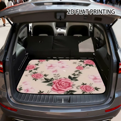 Avtomobil döşəmə paspasları Crystal Velvet Mat, Non-Slip - amazon-crystal-velvet-car-mat-14-10075-crystal-velvet-dot-plastic-bottom