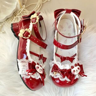 �z��С��؈צ����˪��ԭ��Lolita�ɐۈA�^СƤЬ��Ůܛ�׆�Ь
