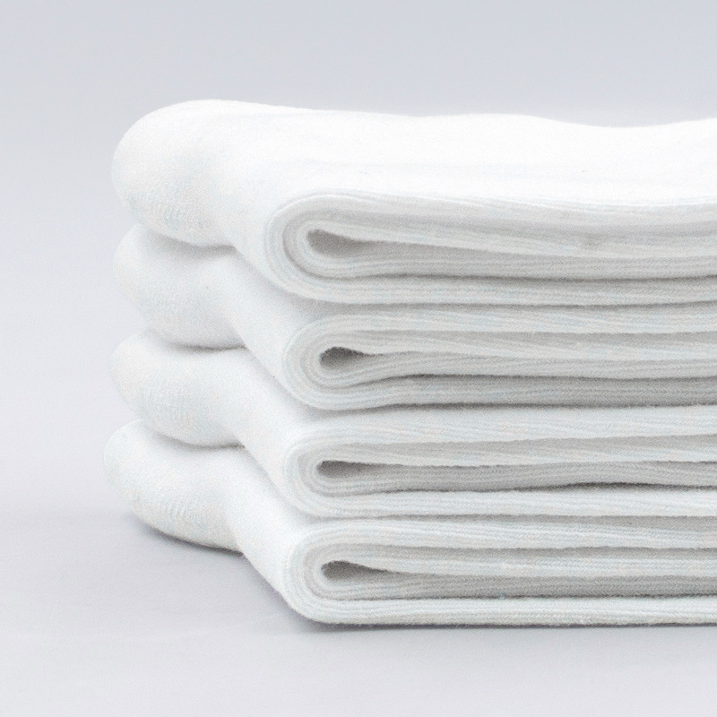 Chongde calcetines blancos medias de otoño e invierno ins moda calcetines de ternera calcetines JK calcetines de algodón puro fino algodón pila Calcetines