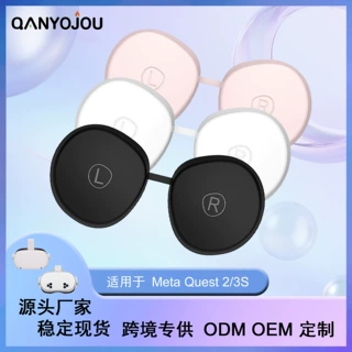 适用于MetaQuest3s/OculusQuest2主机头显镜头保护盖VR配件兼容