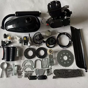 Velosiped üçün 2-taktlı 80CC qara mühərrik dəsti