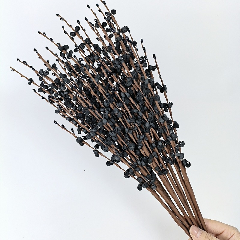 ジャスミンの花束55cmの家庭装飾PE巻き梅の花の春の花のシミュレーション緑の植|undefined