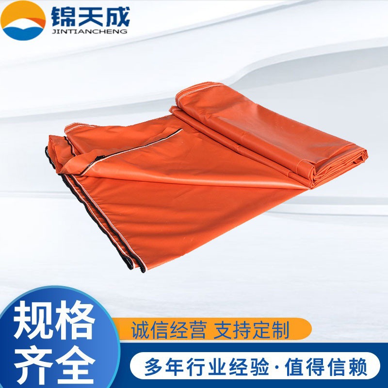 隧道风筒布正压阻燃矿用拉链式风筒布隧道风筒工程涂覆隧道风筒布