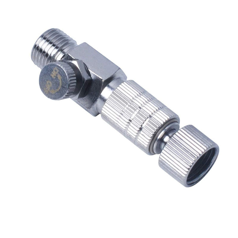 Conector rápido plateado con estilo * 0.129