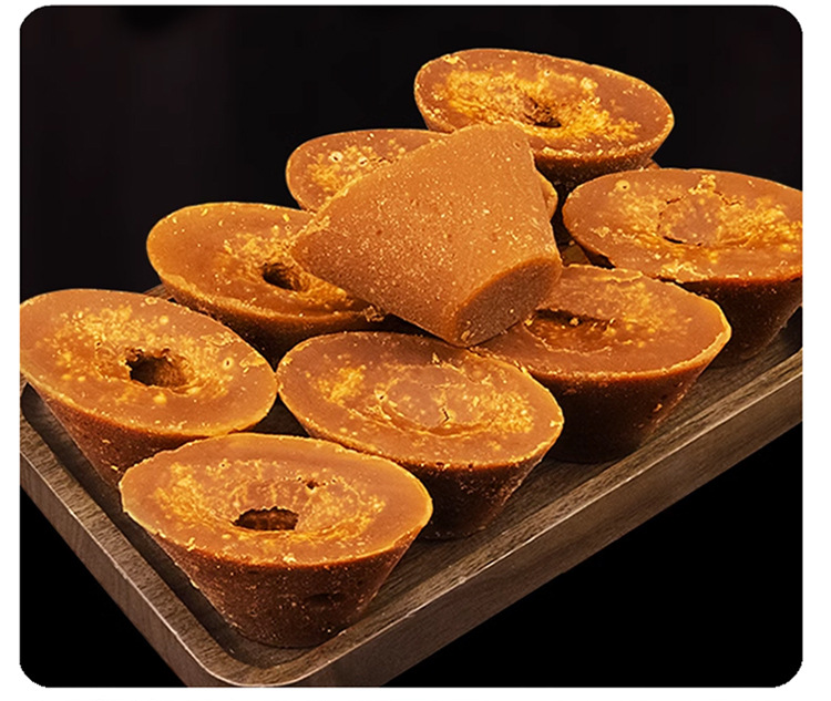 Yunnan Raw Cane Brown Sugar Blocks 500g Heart Shaped Traditional Crafted for Tea and Cooking quality and texture