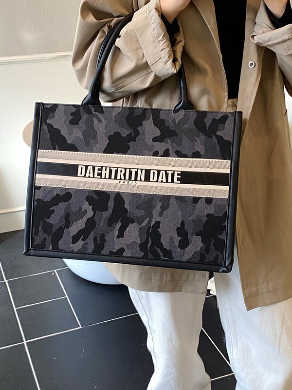 Leopardo retro versátil bolso de mano de viaje de mujer nuevo estilo transfronterizo de alto valor visual de gran capacidad retro bolso de ocio