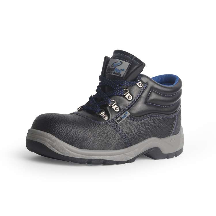 跨境VAULTEX正品劳保鞋钢板钢头防滑倒防砸防刺穿轻便透气中帮鞋