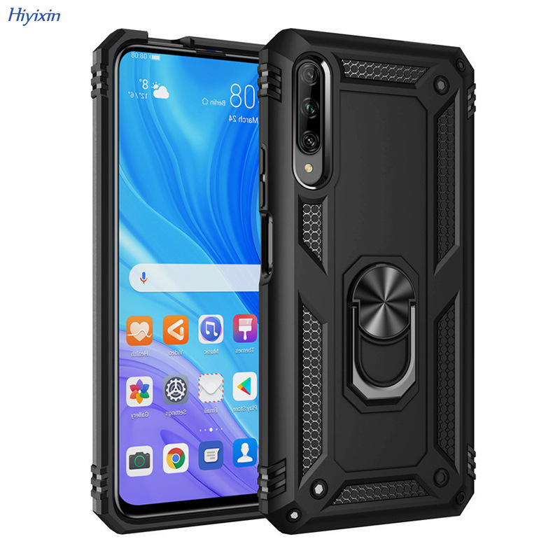 Suitable for Huawei P40Pro Sergeant Anti-fall Mobile Phone Case Glory X9 Car Ring Bracket Three-proof Protective Cover