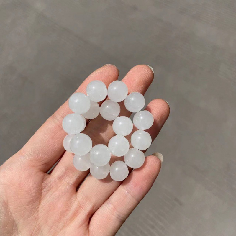 [10m 소형 아이스 화이트] 유리#SZ561