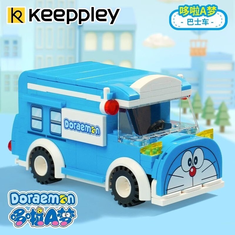 启蒙积木keeppley哆啦A梦水泥管空地童年玩具动漫周边礼物K20409|undefined