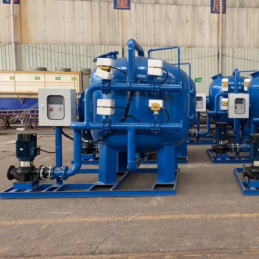 广东除铁锰过滤器工业循环水消毒设备多介质过滤器厂家