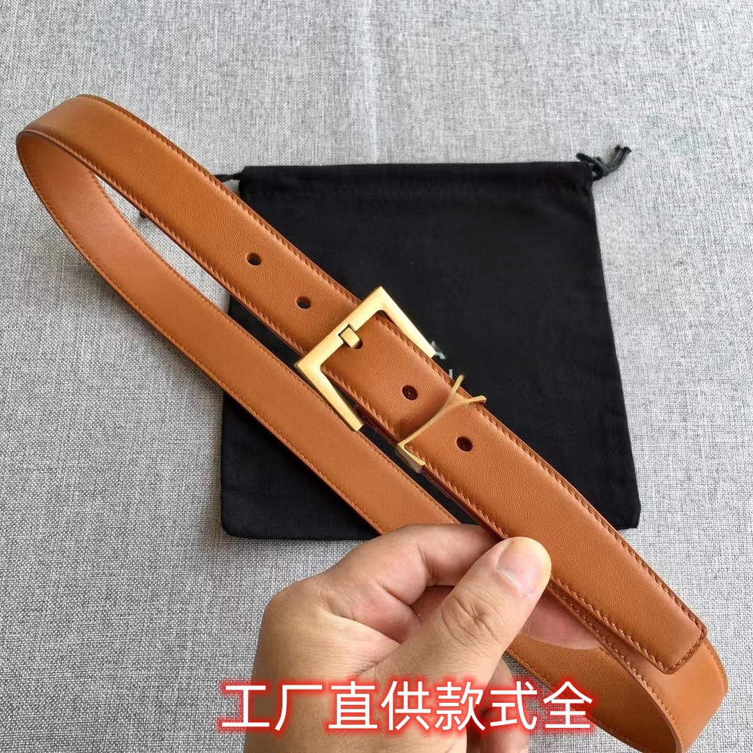 High quality leather classic belt