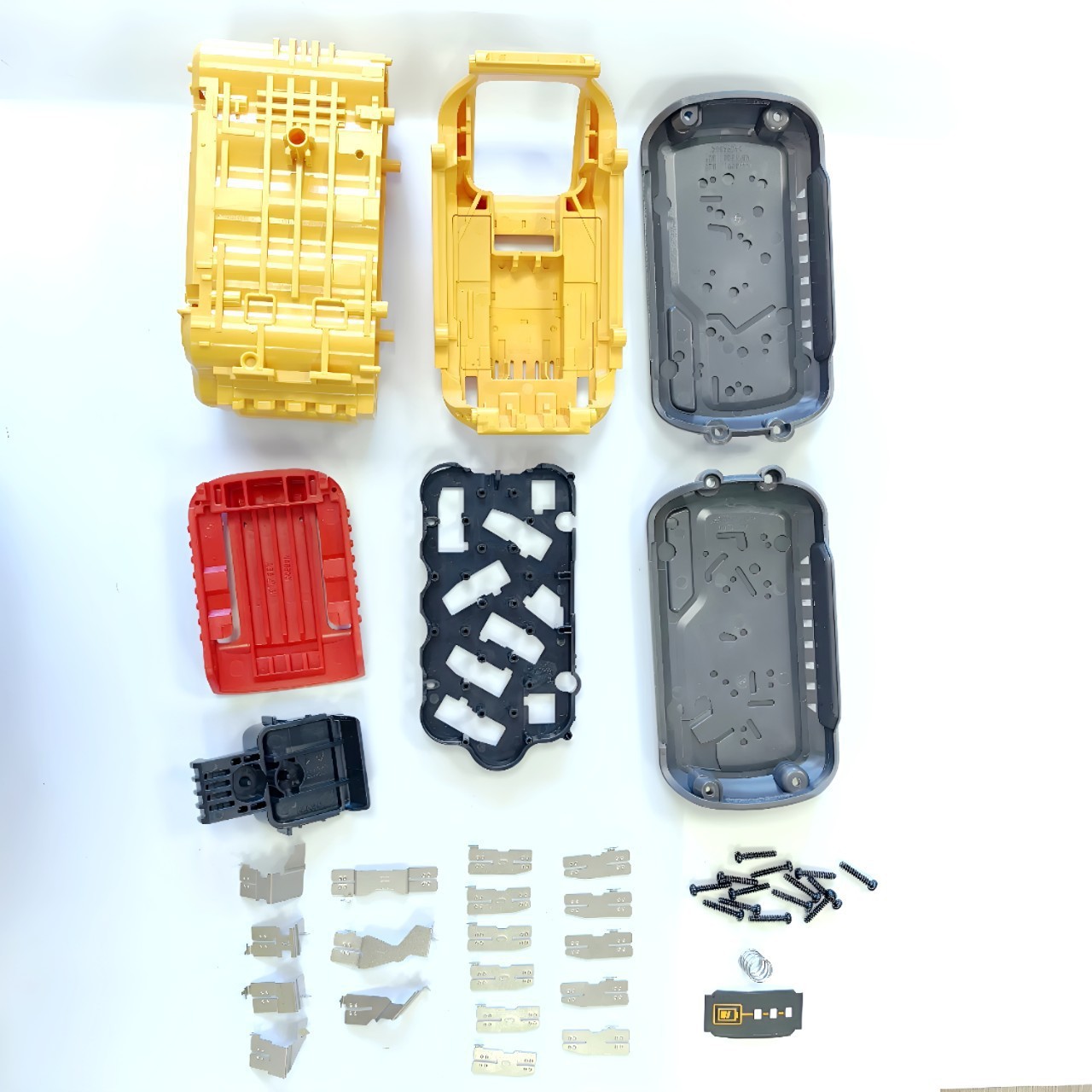 适用得伟60V电池 15芯21700全套套料 得伟工具电池外壳保护壳镍片