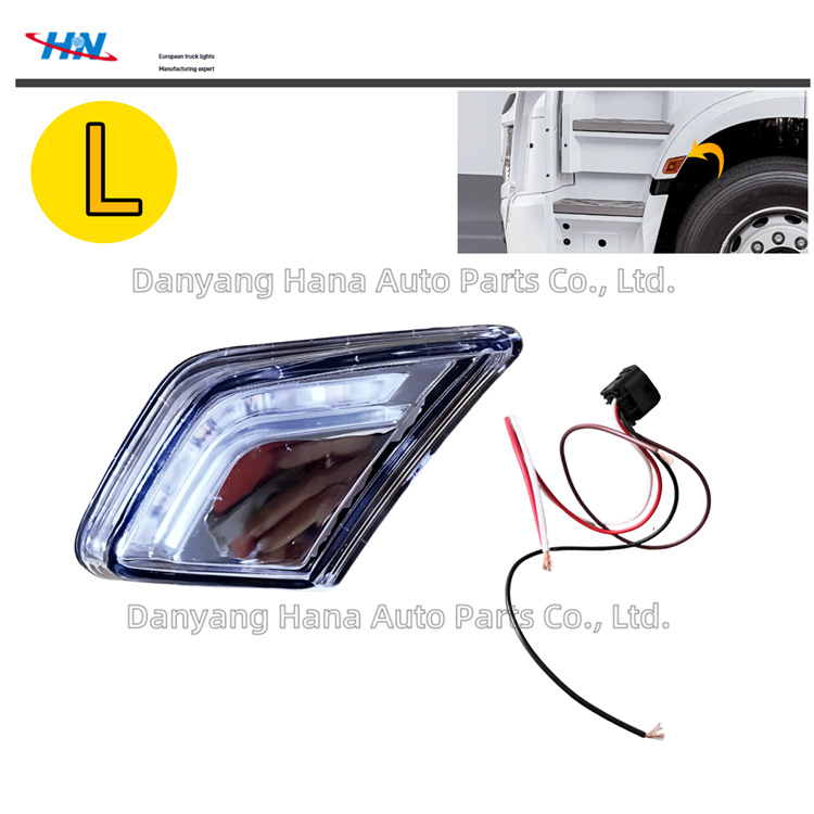 Lámpara de suelo LOGO LED señal ancha señal señal señal señal 9608201521 para camión Mercedes-Benz ACTROS MP5