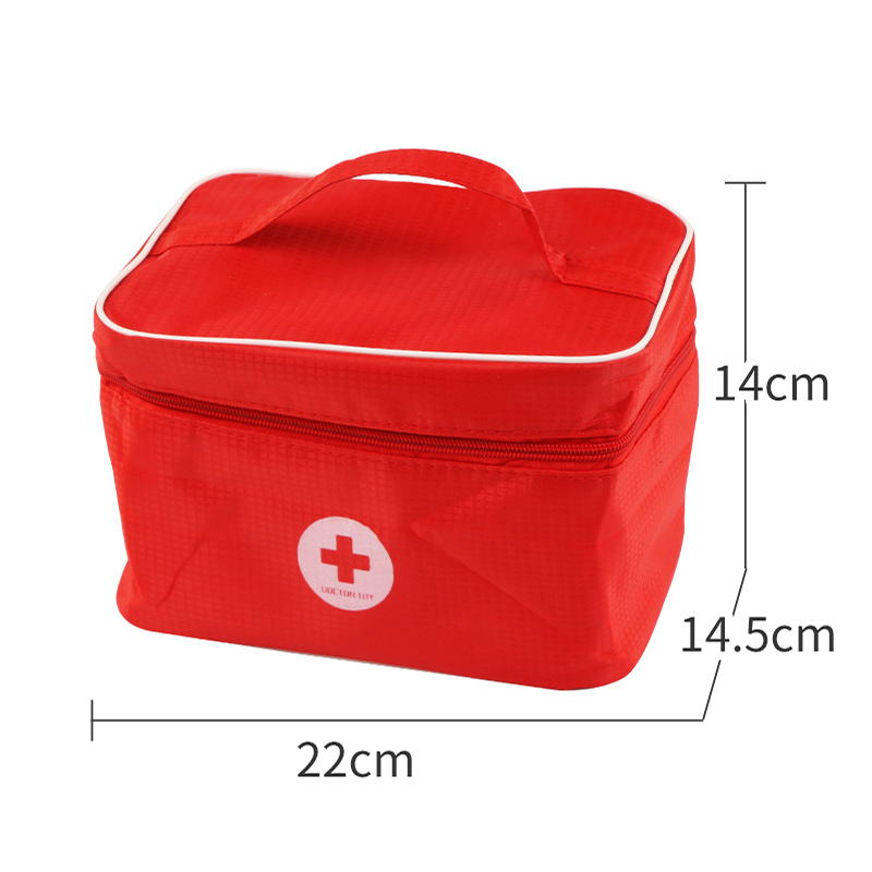 De los niños de madera simulación bolsa de tela caja de la medicina del bebé niños y niñas jugar a casa simulación doctor inyección juguete regalo