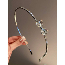 T 28443 Rhinestone Bow Headband ˮ������ᷢ���羳����ͨ