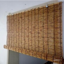 芦苇帘大卷整卷卷帘遮阳草帘竹帘芦苇席茶室墙面装饰吊顶装修草帘